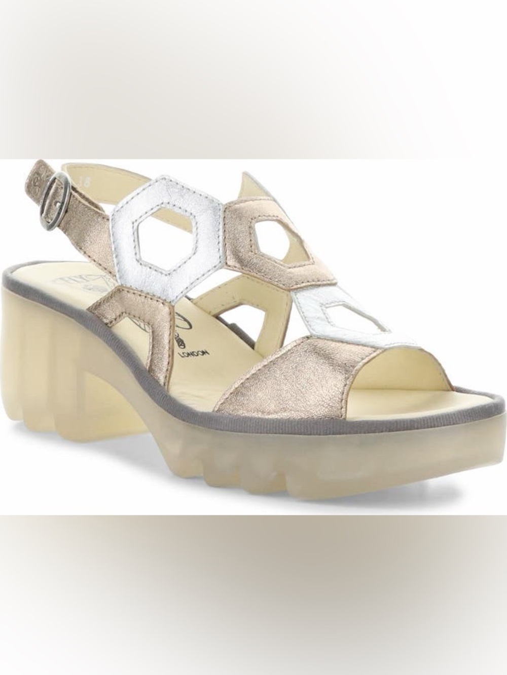 Fly London Tewa Strappy Platform Sandal